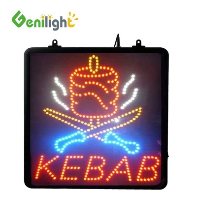 Genilight Intérieur 56*33cm DC12V Led BBQ OPEN magasin panneau au néon IP Rating pour la publicité publier