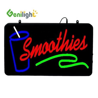 Taille de panneau de 56*33 pouces Genilight LED NEON OPEN Sign Parfait pour la publicité intérieure