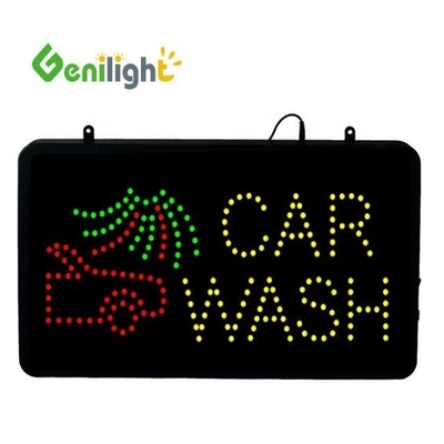 Genilight Intérieur 56*33cm High Bright et Low Voltage LED Sign Open avec fonction RGB