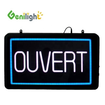 Conception personnalisée DC12V BURRITOS Signal ouvert au néon LED par Genilight