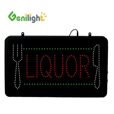 Conception personnalisée DC12V BURRITOS Signal ouvert au néon LED par Genilight