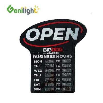 Taille de panneau personnalisable ouverte imperméable à l'eau LED Flex Neon Sign pour par OEM