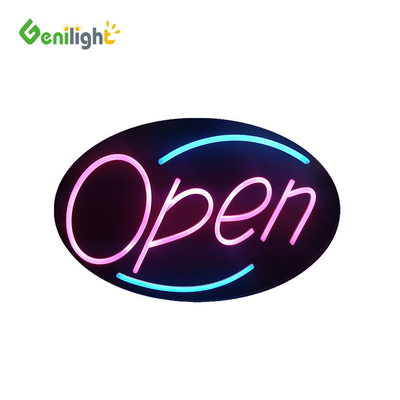 Genilight intérieur Ovale 58 * 36cm LED Pendentif de manteau Panneau au néon avec pixel pitch