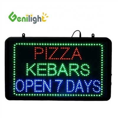 Genilight Intérieur 22*13 pouces DC12V Kebab Led Sign Open Light avec un design super populaire
