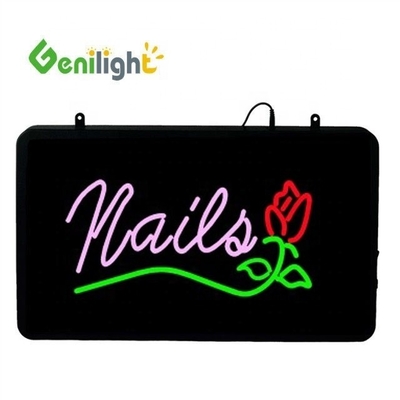 Luminosité Genilight Intérieur 56*33cm Super Luminosité LED personnalisée Affichage ouvert LED Signe
