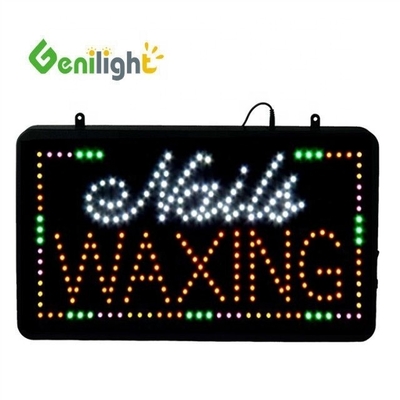 Luminosité Genilight Intérieur 56*33cm Super Luminosité LED personnalisée Affichage ouvert LED Signe