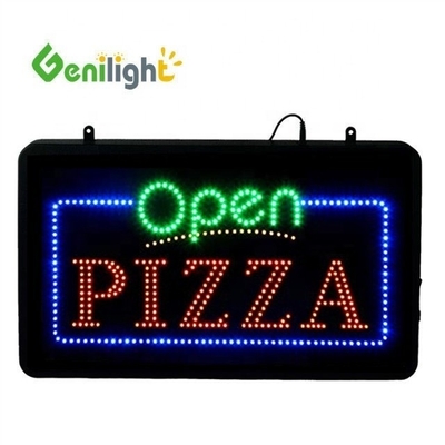 ABS Open-Mold Outframe Proportion de contraste de haute luminosité personnalisée Pizza Planète LED Sign Neon