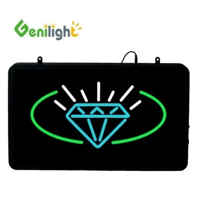 Genilight Indoor 56*33cm Panneaux LED pour la luminosité de magasin et les bijoux en différents modes