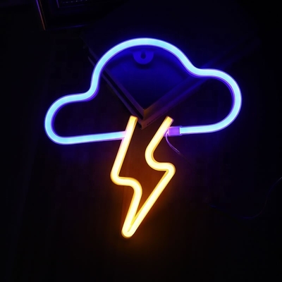 Personnalisez votre espace avec le contraste des panneaux LED au néon flexible