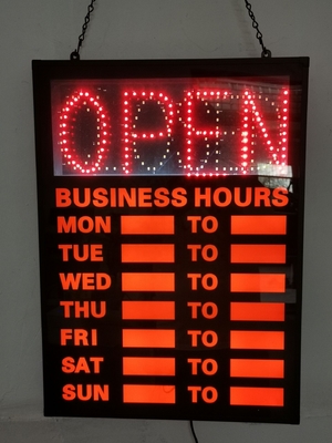 Affichage au néon facile personnalisé avec LED de 5 mm de super luminosité et fonction de 3 types