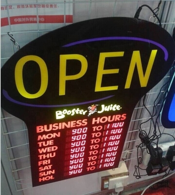 Affichage au néon facile personnalisé avec LED de 5 mm de super luminosité et fonction de 3 types
