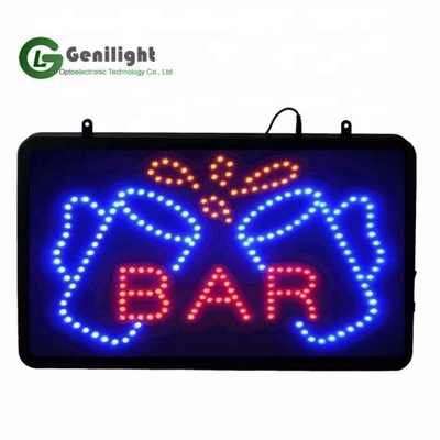 Cocktails personnalisés colorés Signe lumineux parfait pour les bars et les restaurants