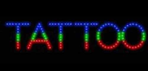 Photo médias LED néon signe pour le magasin de tatouage ABS Open-Mold Outframe Prix compétitifs