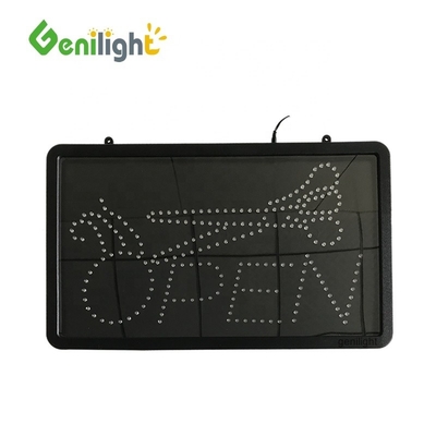 Indicateur LED personnalisé pour la publicité dans les bars et les magasins Taille personnalisée Entreprise LED ouverte