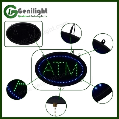 Tableau d'affichage LED de fond en aluminium plastique ATM avec ultra brillant et compétitif