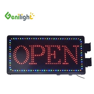 Puissant panneau LED néon ouvert avec certification CE ROHS et tableau d'affichage acrylique