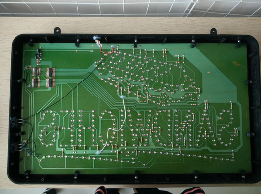 Tableau d'affaires LED intérieur de 56*33 cm avec affichage électrique et fonction SDK par Genilight