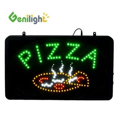 Indicateur d'affichage de pizza pour vitrine de magasin en matériau PC