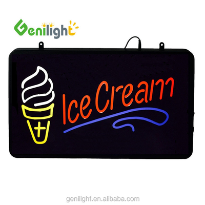 Indicateur de crème glacée LED à haute visibilité personnalisé avec source lumineuse de lampe
