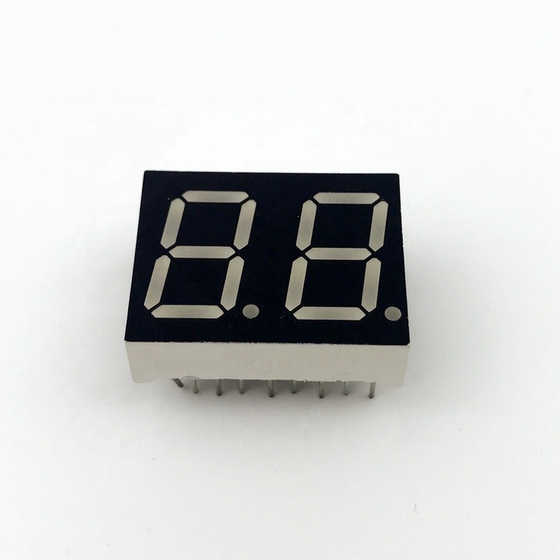 OEM écran LED à 7 segments de 0,28 pouces personnalisable pour la tension industrielle vers l'avant Vf type 0
