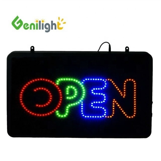 5 mm Superbrillance LED Taille personnalisée Multi Couleur LED Signe ouvert pour affichage