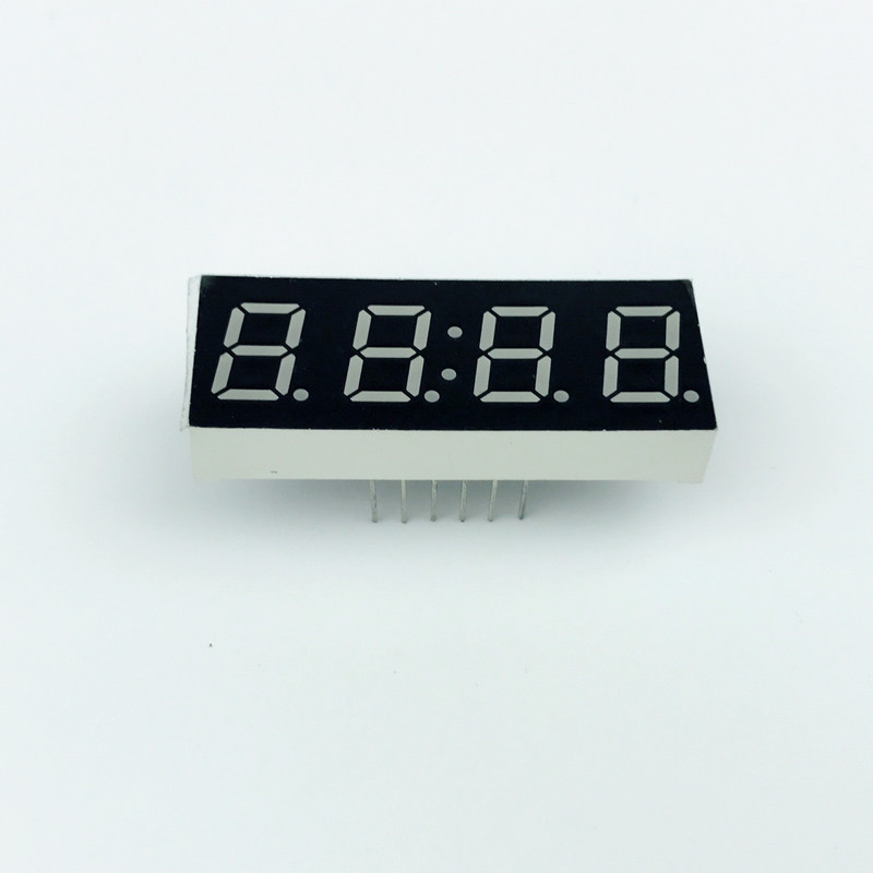0.28&quot; Affichage LED intérieur à quatre chiffres Autres couleurs G LED GLT-4128E ((F) HR