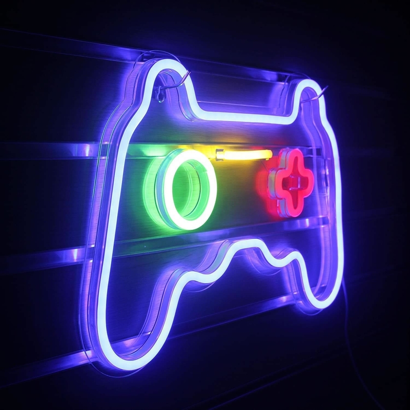 5V Voltage personnalisé Jeu panneaux au néon pour la maison Bar Man Cave Golf Pub Décor