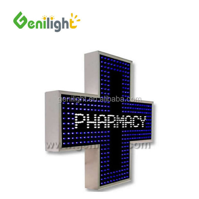 Écran croisé LED de pharmacie à distance/WIFI/RF extérieur