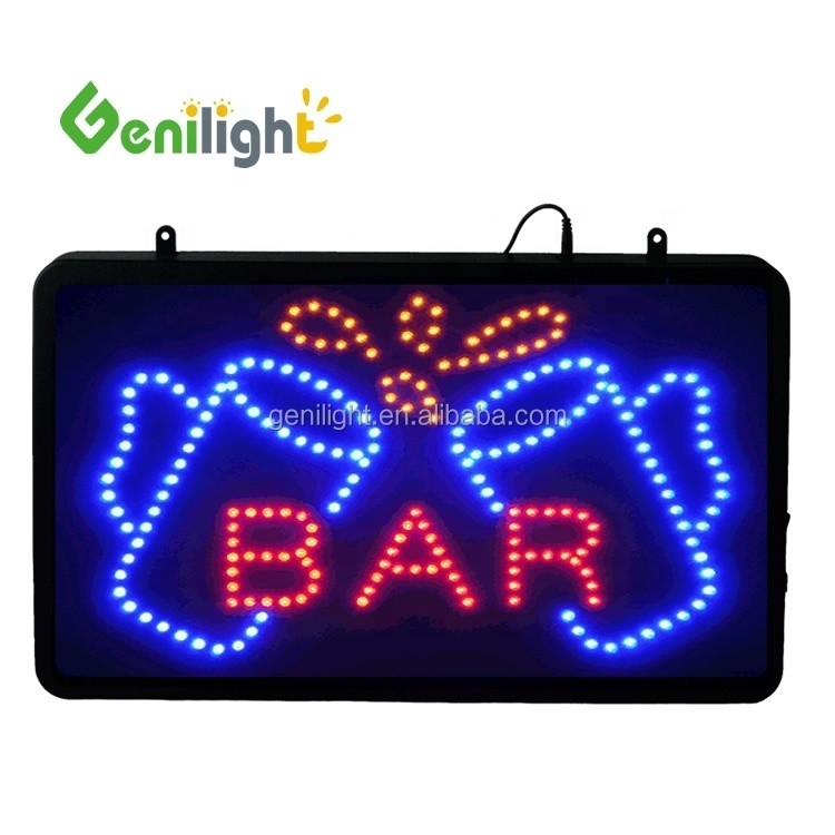 Affichage de fenêtre de bière de bar Super luminosité LED néon avec fonction SDK et RGB