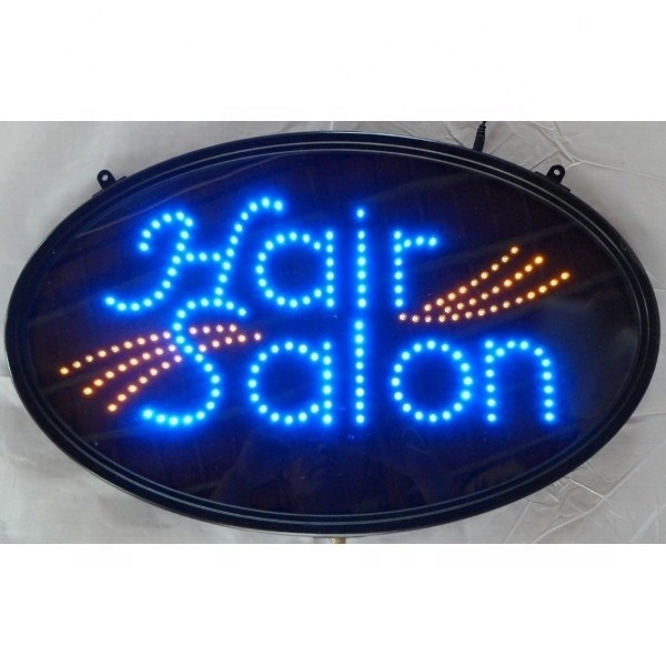 50000 heures de travail Durée de vie Panneau LED ovale pour salon de coiffure Performance supérieure