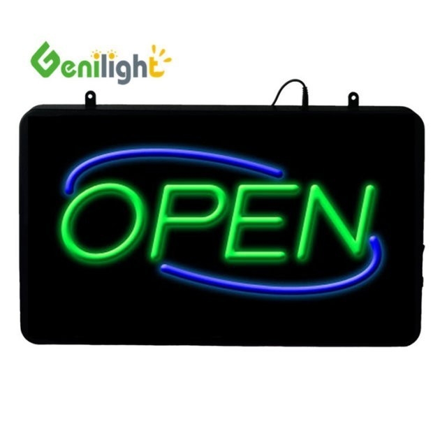 Affichage de la vitrine de magasin à LED multicolore attrayant pour les entreprises