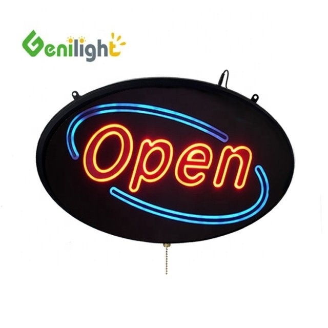 Taille de panneau personnalisable ouverte imperméable à l'eau LED Flex Neon Sign pour par OEM