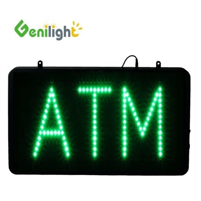 56*33 Taille du panneau LED Panneau acrylique/ ATM Panneau LED avec fabrication ABS Outframe