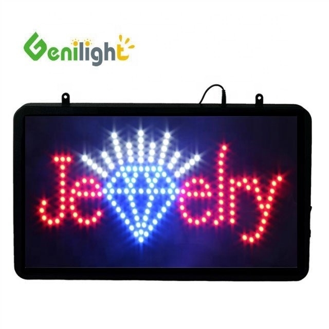 Genilight Indoor 56*33cm Panneaux LED pour la luminosité de magasin et les bijoux en différents modes