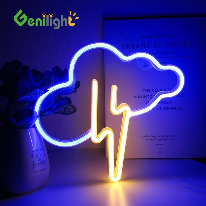Personnalisez votre espace avec le contraste des panneaux LED au néon flexible