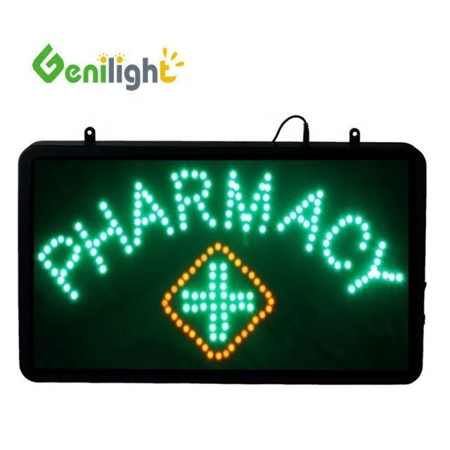 Genilight Intérieur 56*33cm DC12V LED Affichage ouvert