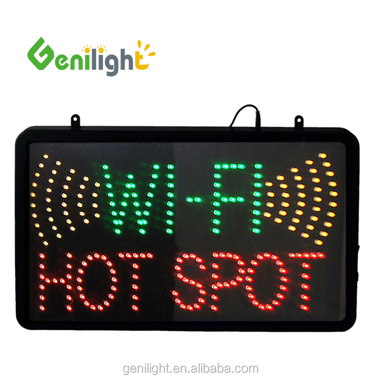 100000h de durée de vie lumineuse Signe LED pour un point d'accès ouvert et un café Internet Wi-Fi gratuit